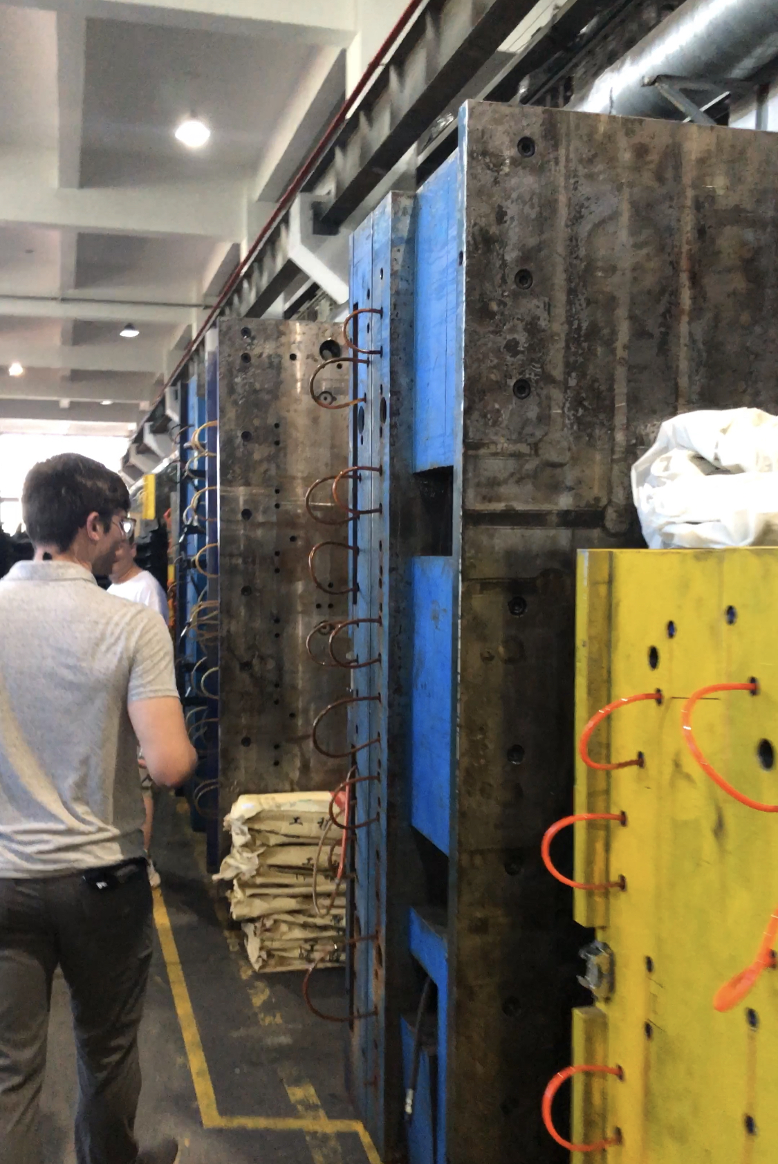 Mold used for injection molding